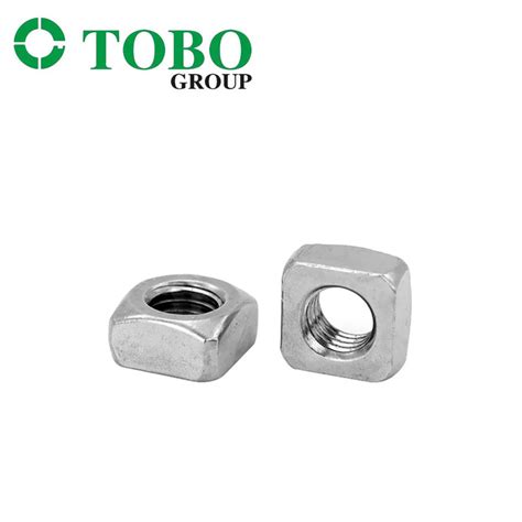 Fastener Product Square Nut M Stainless Steel Din Square Thin Nuts