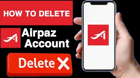 How To Delete Airpaz Account Airpaz Account Delete Delete Airpaz