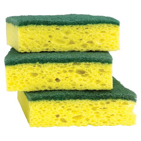 Scotch Brite Heavy Duty Scrub Sponges Powerful Scrubbing For Stuck On