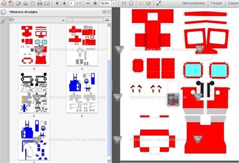 Optimus Prime 80s Archivos Papercraft Retirar X Domicilio En Venta