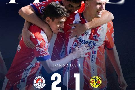 Liga Mx 2024 Resultado Atlético San Luis Vs América Apertura 2024 El