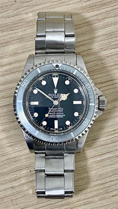 Rolex Submariner No Date Tiffany Co For For Sale From A