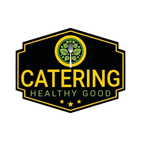 Catering logo design template free 20296497 Vector Art at Vecteezy