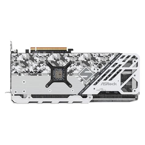 Placa De V Deo Asrock Amd Radeon Rx Xt Steel Legend Oc Gb