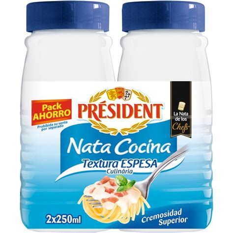 Nata L Quida Espesa Para Cocinar Pack Ahorro Botellas Ml