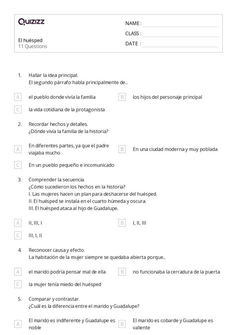 Identificar El Prop Sito Del Autor Hojas De Trabajo Para Grado En