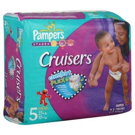 Pampers Cruisers Size 5 Diapers 23 Diapers Kroger