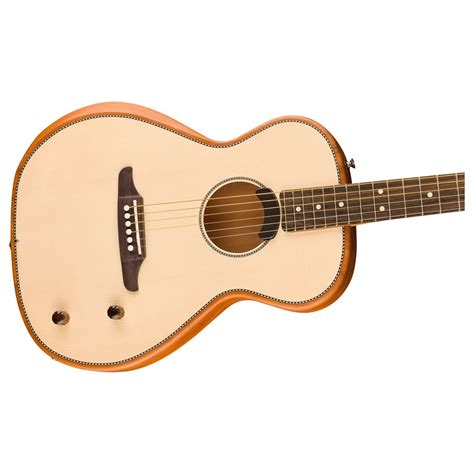 Fender Highway Series Parlor Electro Acoustic Rw Natural At Gear Music