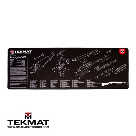 TekMat Remington 870 Cleaning Mat - Omaha Outdoors