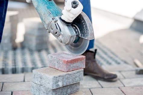 How To Cut Pavers