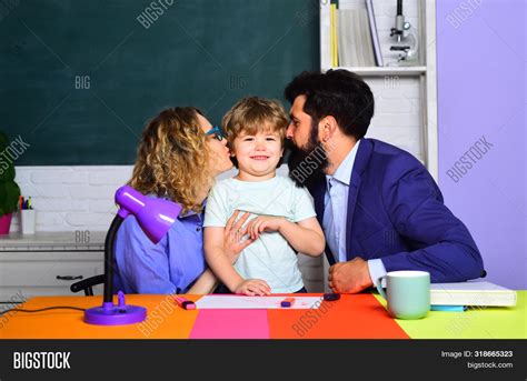 Happy Parents Kissing Image & Photo (Free Trial) | Bigstock