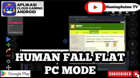 How To Open PC Mode Human Fall Online Tutorial Buka Mode PC CHIKII