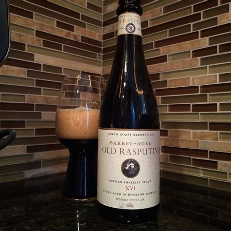 North Coast Brewing Barrel Aged Old Rasputin XVI Beer God Blog