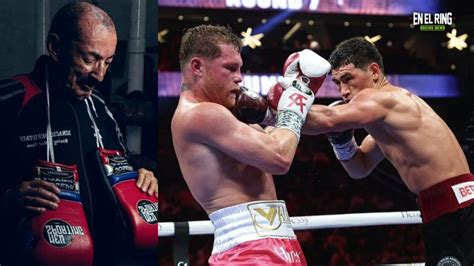 Nacho Beristáin da duro pronóstico sobre la revancha entre Canelo