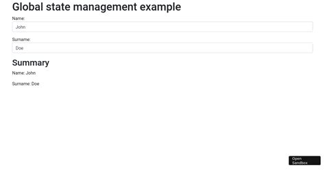 Global State With Hooks And Context Api Codesandbox