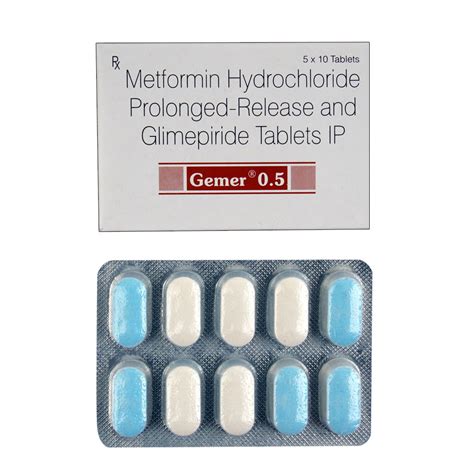 Buy Gemer 0 5mg 10 Tablets Online At Best Prices Wellness Forever