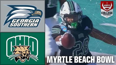 Myrtle Beach Bowl: Georgia Southern Eagles vs. Ohio Bobcats | Full Game Highlights - Win Big Sports