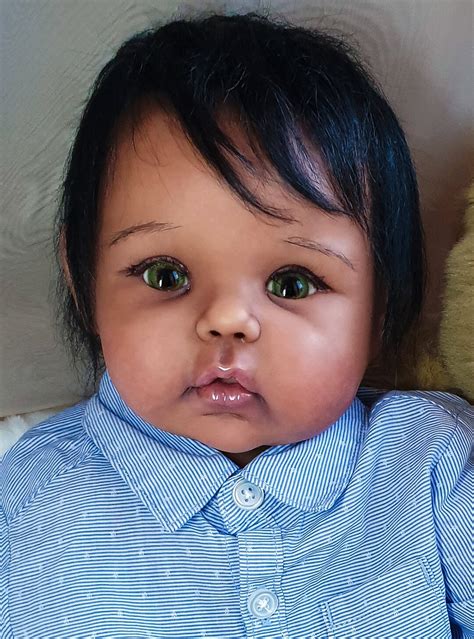 Reborn Ethnic Doll Baby Boy Mika By Didy Jacobsen Etsy