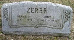 Hermie S Feeg Zerbe M Morial Find A Grave