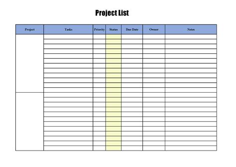 Sample Checklist Template In Excel