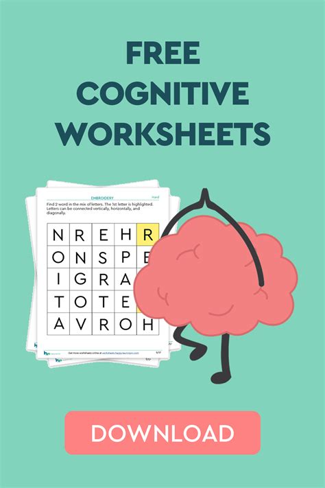 All Packets Cognitive Worksheet Packets From Happyneuron Pro