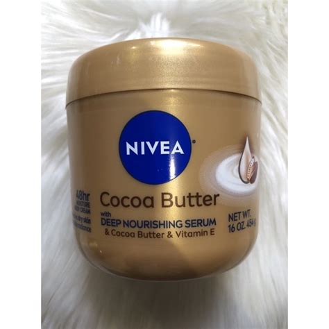 Nivea Cocoa Butter And Vitamin E 48h Deep Moisture Body Cream For Dry Skin 454g Shopee Philippines