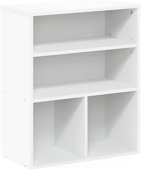 White Display Bookcase - Free Shipping | Blue Palm Office