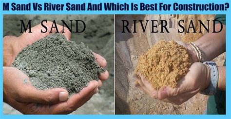 M Sand Vs River Sand And Which Is Best For Construction? | Paver blocks ...