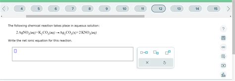 Solved The Following Chemical Reaction Takes Place In