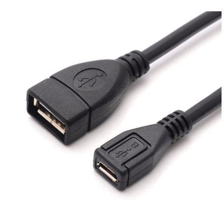 USB Type A Female To Micro B Female Extension Cable Lazada