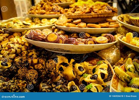 Traditional Moroccan Sweets Stock Photo Image Of Dessert Natural