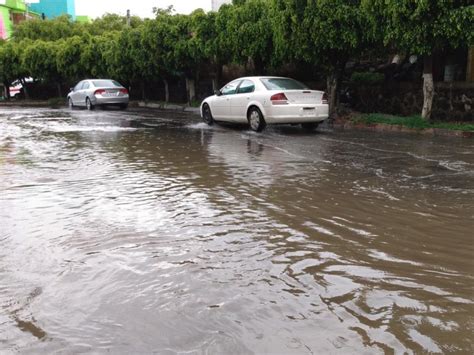 Lluvias Generan Encharcamientos En Vialidades De Morelia MEGANOTICIAS