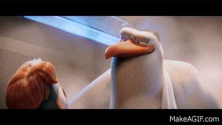 Storks Funny Boss Mind Blown Scene | Storks Movie Clip on Make a GIF