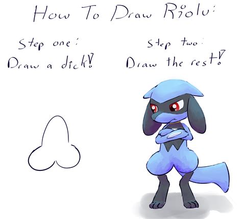 How To Draw Riolu