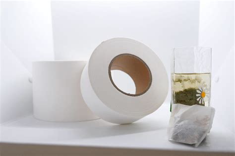 White Color Plastic Free Biodegradable Food Grade Heat Seal Filter