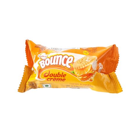 Sunfeast Bounce Orange Cream Biscuit 41gm Simbaa