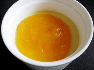 Baked Cream Cheese Custard With Apricot Sauce Hiroko S Recipes