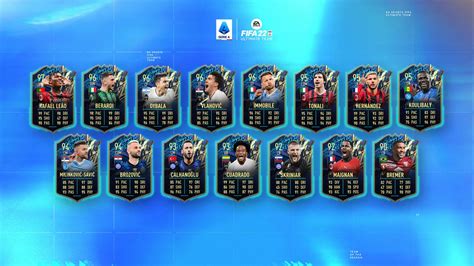 FIFA 22 Team Of The Season De La Serie A FIFAntastic