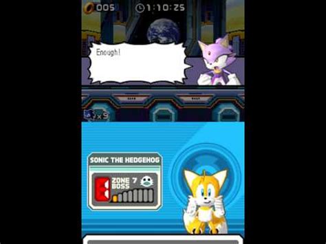 play sonic rush  nintendo ds nds