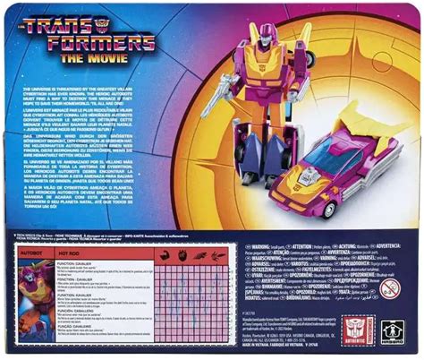 Transformers The Movie Retro G Autobot Hot Rod Exclusive Action Figure Autobot Cavalier
