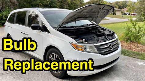 How To Replace Headlight Bulbs On Honda Odyssey YouTube