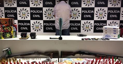 G1 Operação Da Polícia Prende Suspeito De Alugar Armas A Traficantes