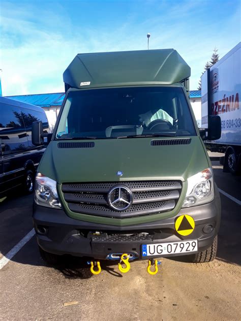 Wojskowy Mercedes Sprinter X Oberaigner W Mercedes Benz Grupa Wr Bel