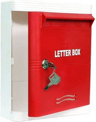 Ivory Metal Apartment Letter Box Single Key Lock Size Feet At Rs