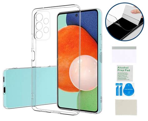 Etui silikonowe 2mm do SAMSUNG GALAXY A52 case folia hydrożelowa