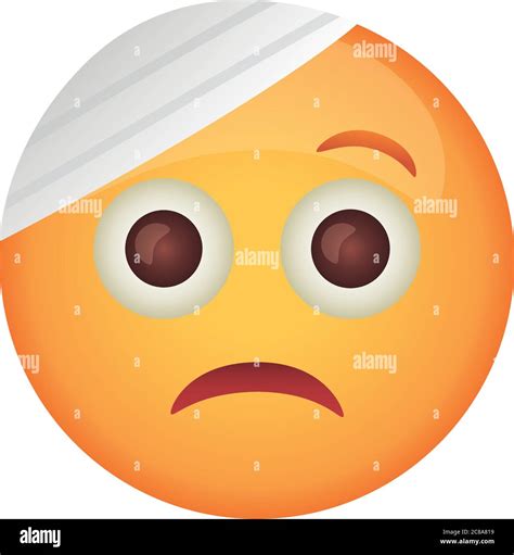 Face With Head Bandage Emoticon Stock Photo Alamy 54 OFF