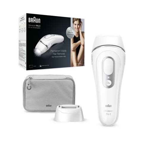 DEPILADORA LUZ PULSADA BRAUN SILK IPL PL3020 3 INTENSIDADES CABEZAL