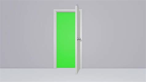 Animated Door Opening Stock Video Footage for Free Download