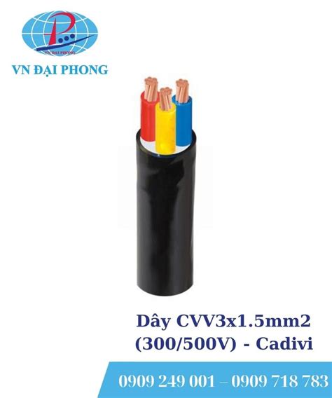 day cap dien cadivi cvvxmm  dai ly cadivi vn dai phong