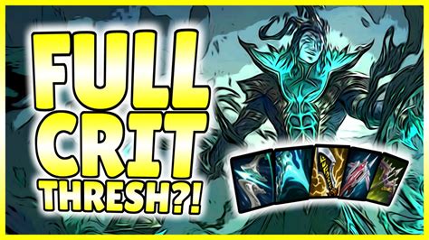 This Full Crit Ad Thresh Build Is Surprisingly Op League Of Legends